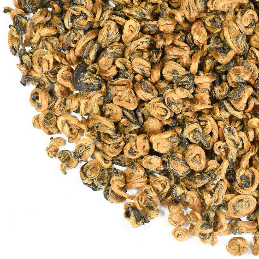 Gold-Tipped Black Spirals - Image 2