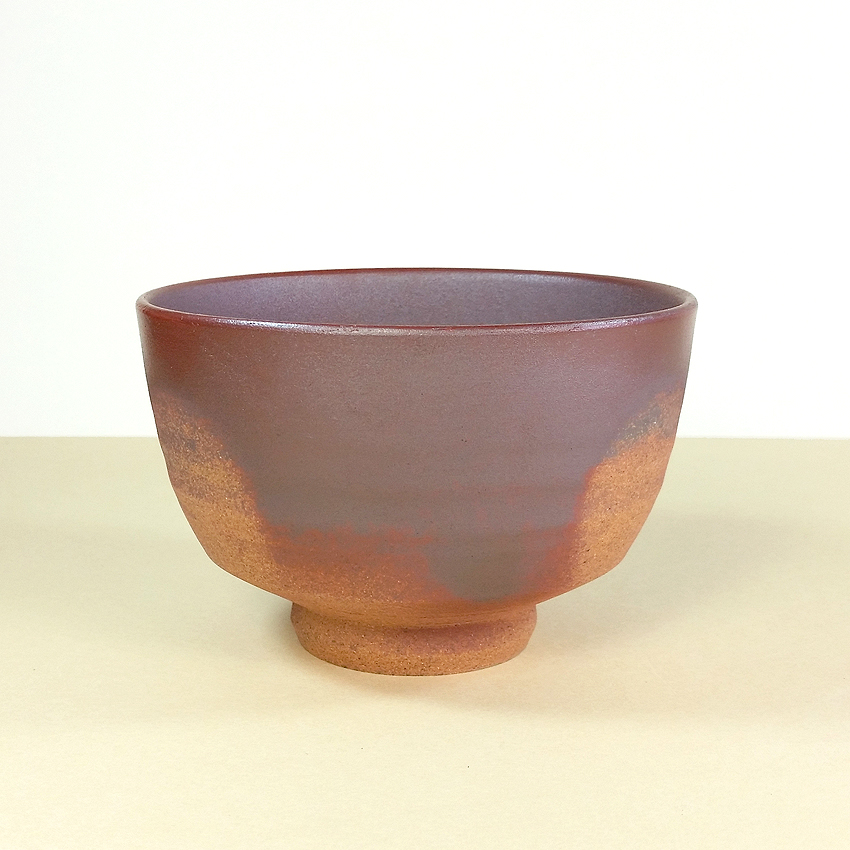 Burnt Sienna Arches Matcha Bowl
