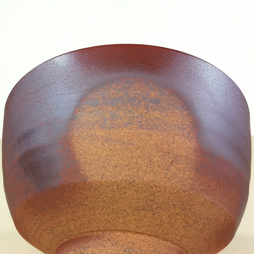 Burnt Sienna Arches Matcha Bowl - Image 4