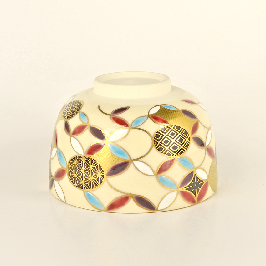 Abstract Shippo Pattern Matcha Bowl - Image 4