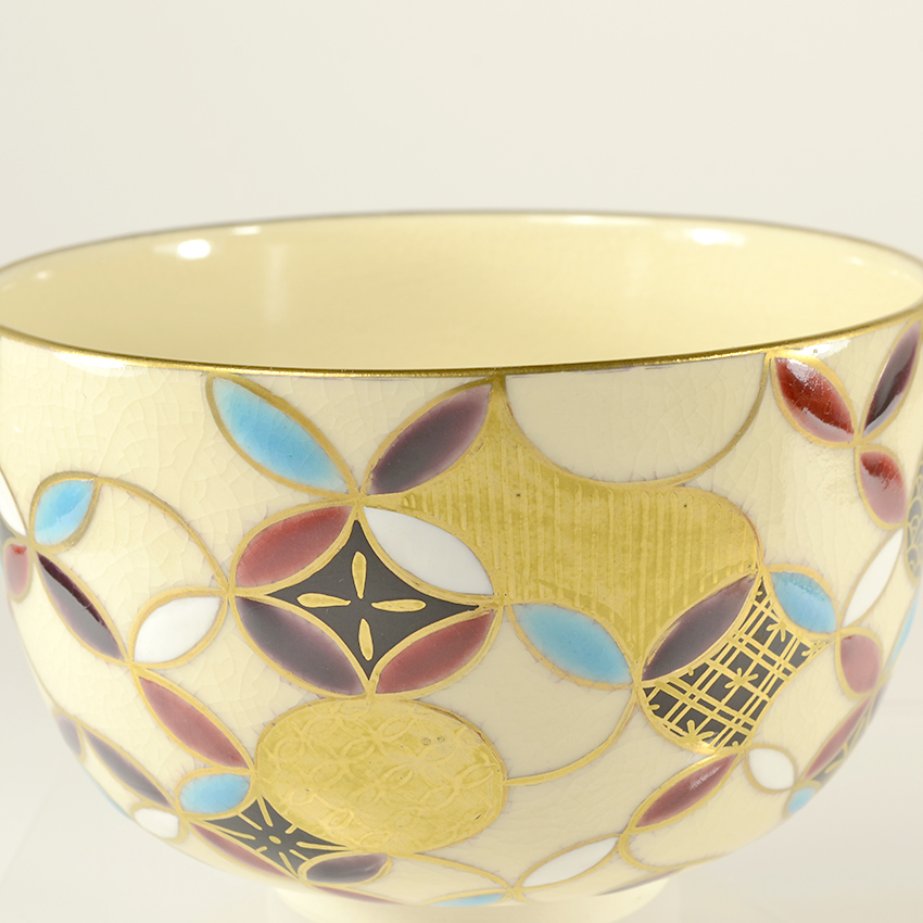 Abstract Shippo Pattern Matcha Bowl - Image 5