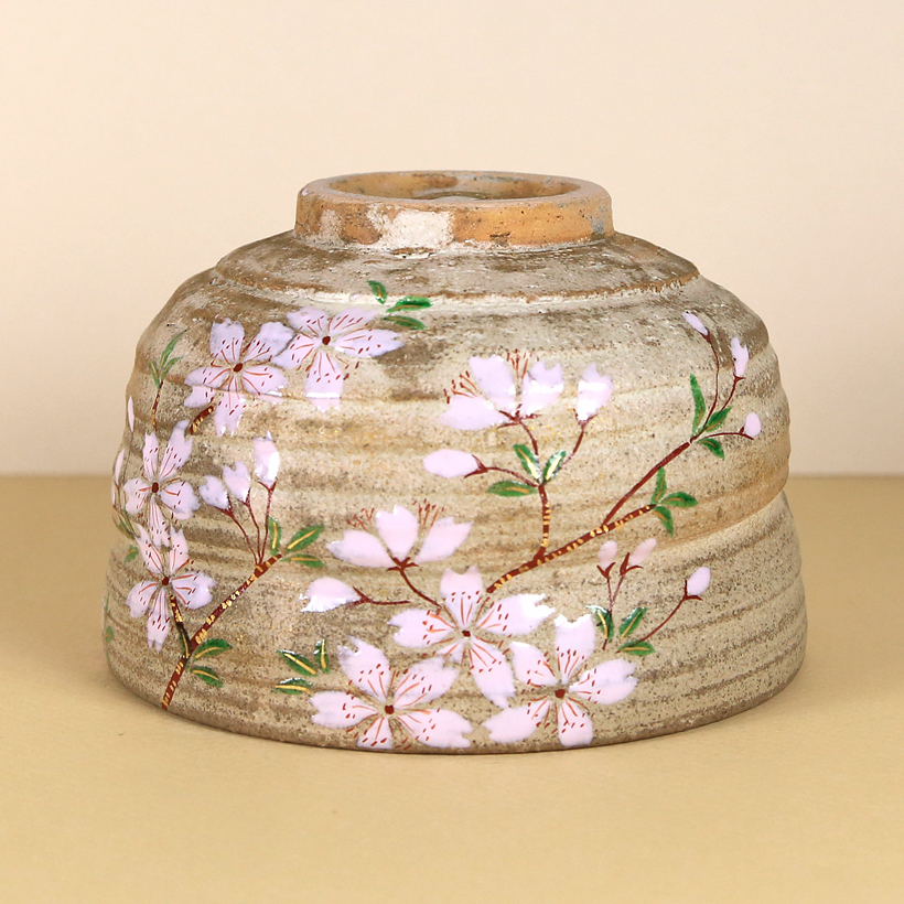 Matcha Bowl with Sakura Blossoms - Image 4