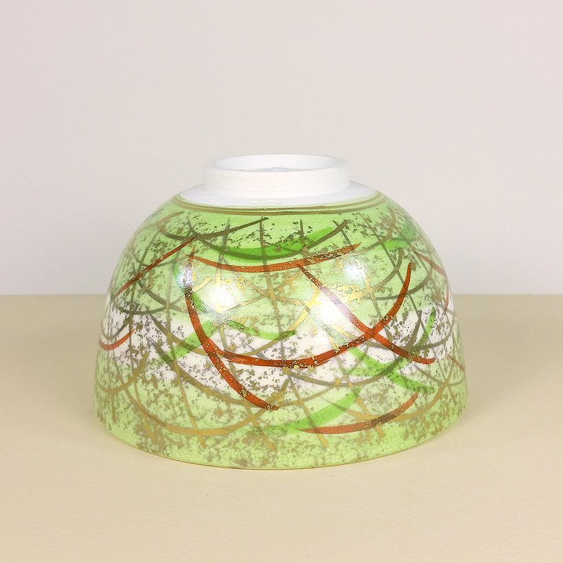 Swirling Ribbons Matcha Bowl - Image 3