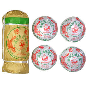 Nan Jian Jin Hao 801 Shou (fermented) Pu-erh Tuo Cha