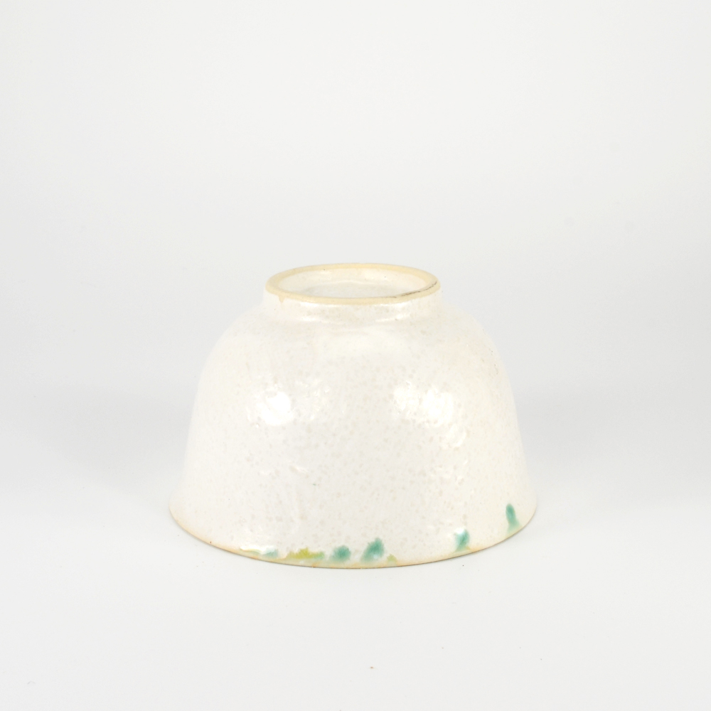 Colorful Flowing Glaze Low Teacup - Image 3