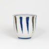 Japanese Porcelain Tapering Lines Teacup