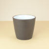 Chinese Yixing Tall Dark Brown Glazed Teacup