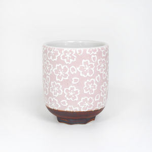 Blush Pink Sakura Japanese Teacup