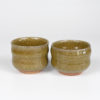 Olive Green-Bronze Colored Teacups