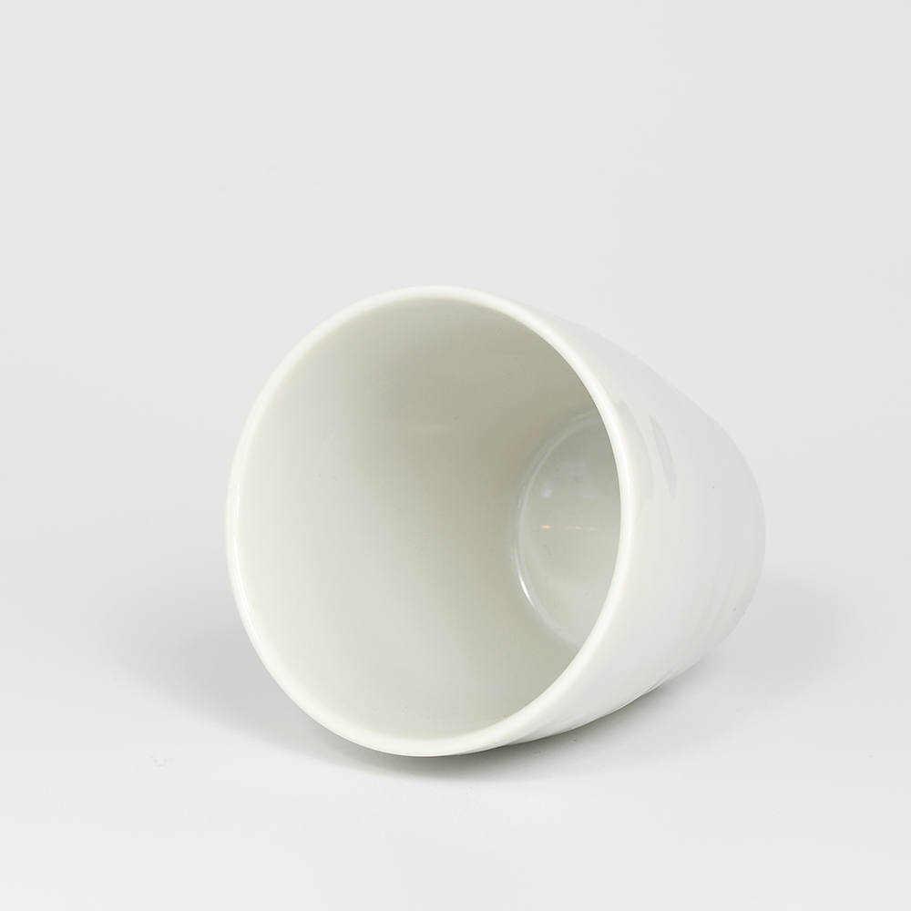 Porcelain White Teacup - Image 3