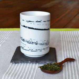 Sumi Brushstroke Teacup #2
