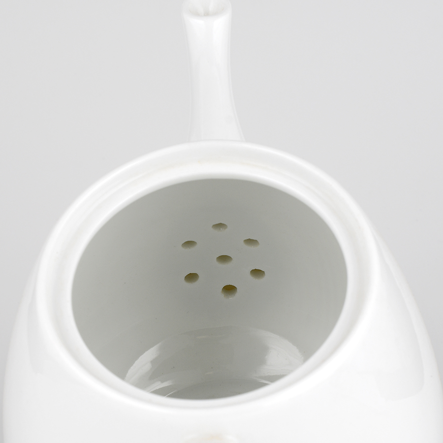 Western-style Large Porcelain Teapot - Image 4